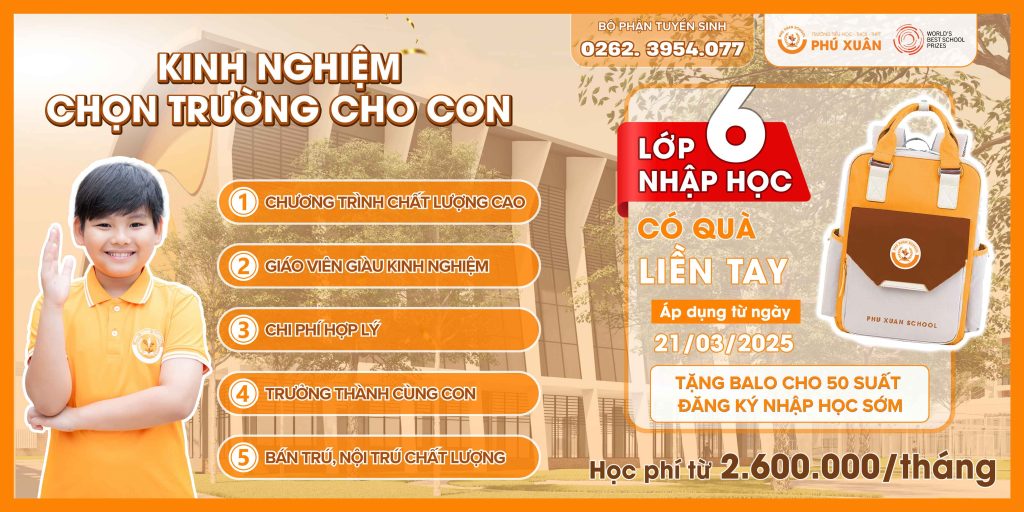 Tuyển sinh lớp 6