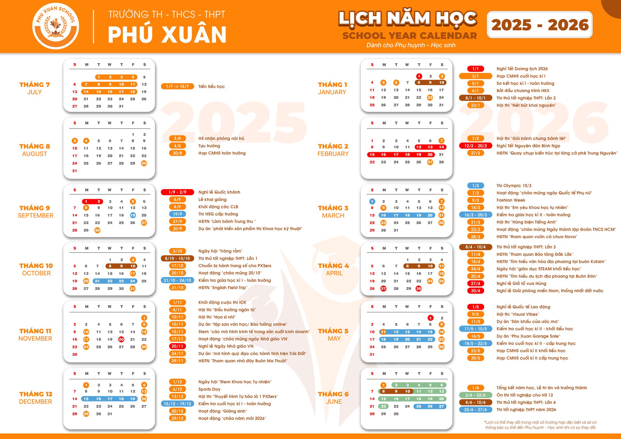 Trường Tiểu học – THCS – THPT Phú Xuân tại Buôn Ma Thuột - Phu Xuan School