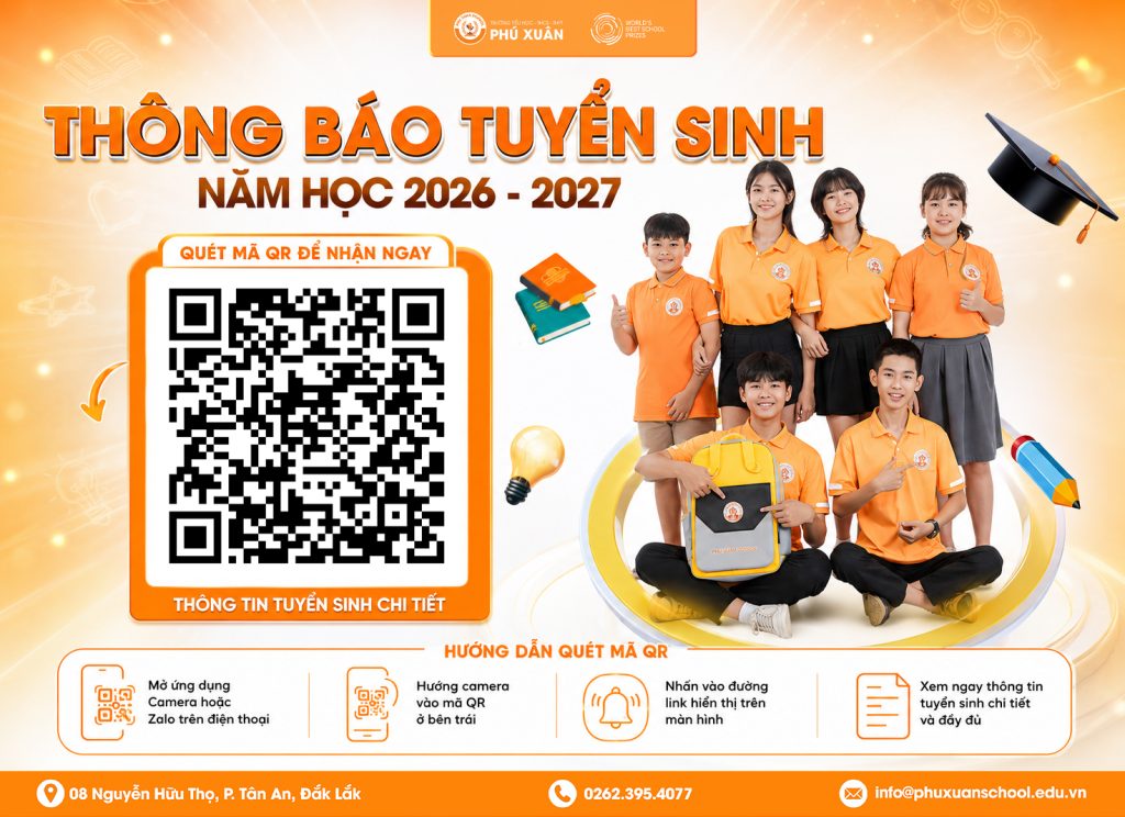 Thông báo tuyển sinh 2026 - 2027